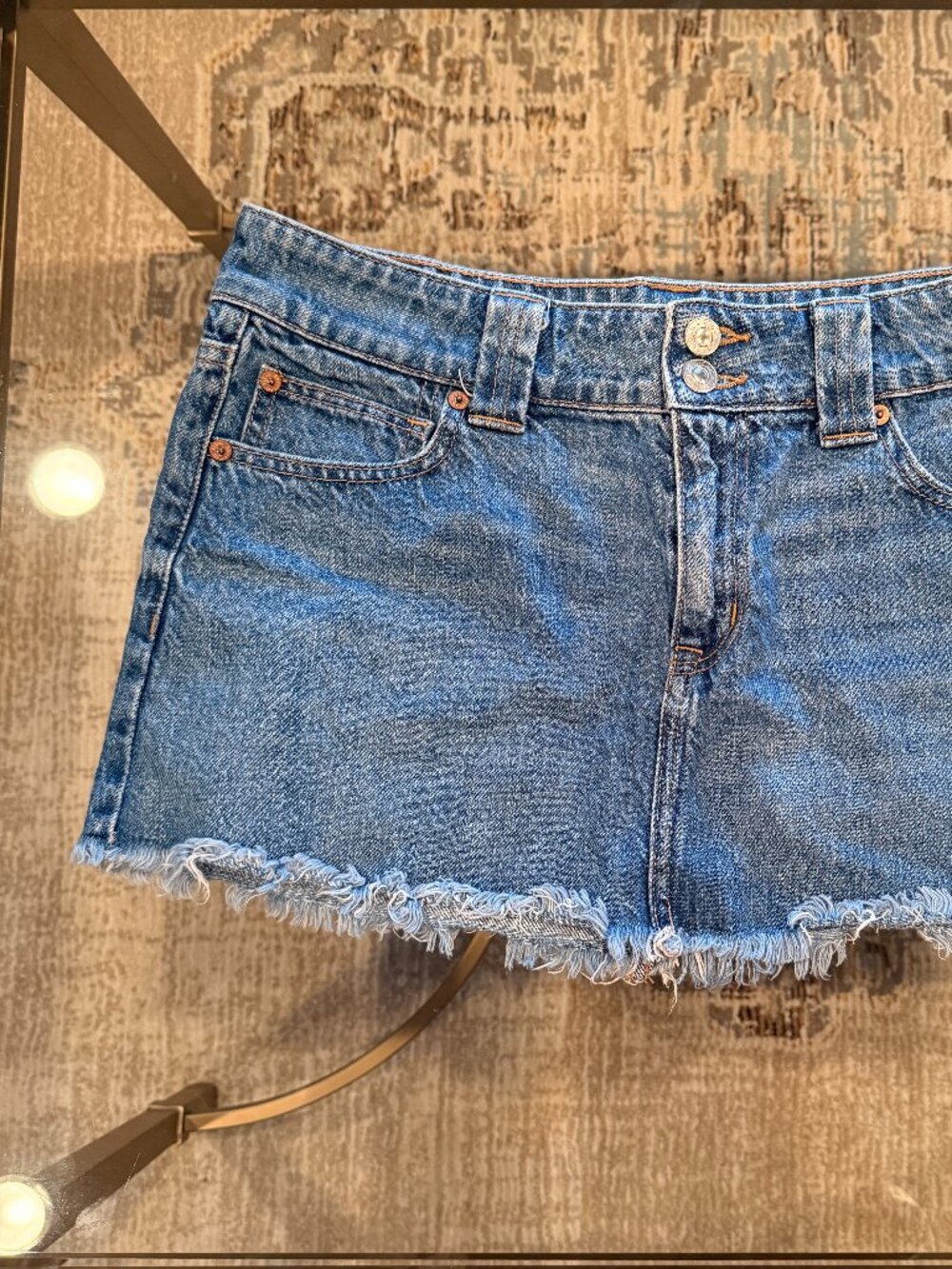 American Eagle Denim Skirt - Medium Wash